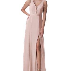 Dusty Rose Bridesmaid Dress